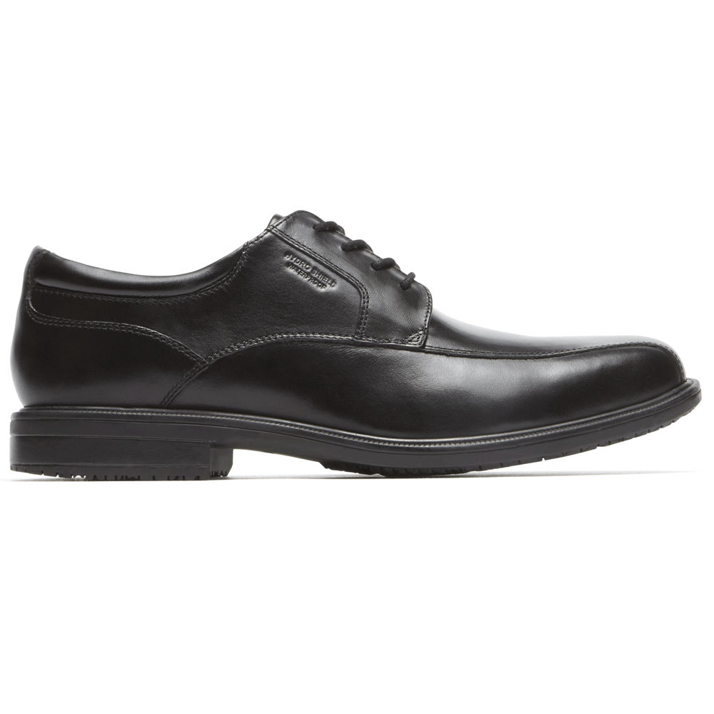 Oxfords Rockport Homem Pretas - Essential Details Ii Bike Toe - 05624POQT